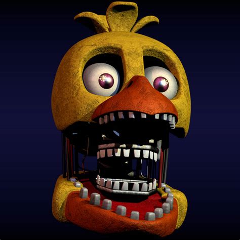 Withered Chica v3 W.I.P by CoolioArt on DeviantArt