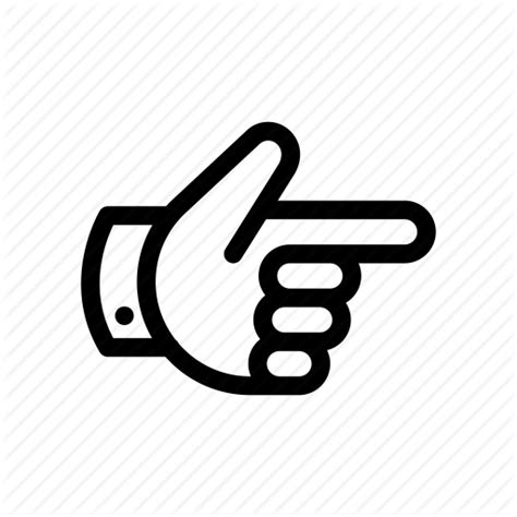 Hand Direction Sign - ClipArt Best