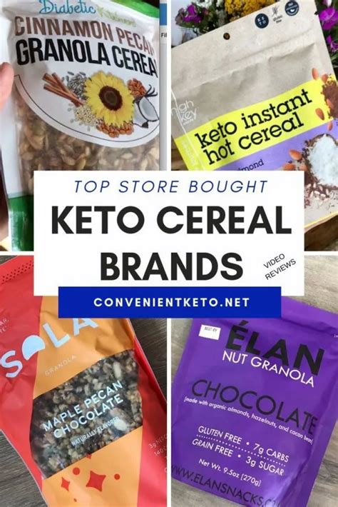 Keto Cereal?! Top 19+ Low Carb Keto Cereal Brands! [2021]