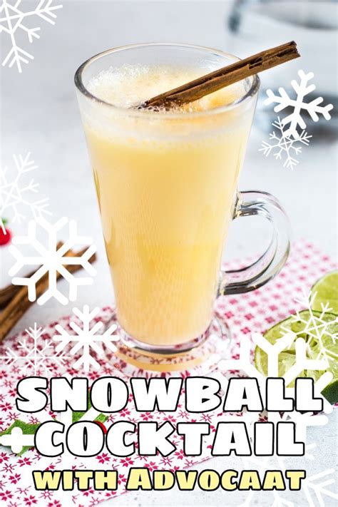 Snowball cocktail - Easy Cheesy Vegetarian | This Unruly