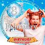 Birthday Horoscope February 8th Aquarius, Persanal Horoscope for Birthdate February Array