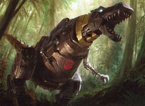 Grimlock, Dinobot Leader // Grimlock, Ferocious King - Magic: the Gathering MTG