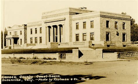 Lassen County Courthouse, 1921 | Exploring Lassen County's Past