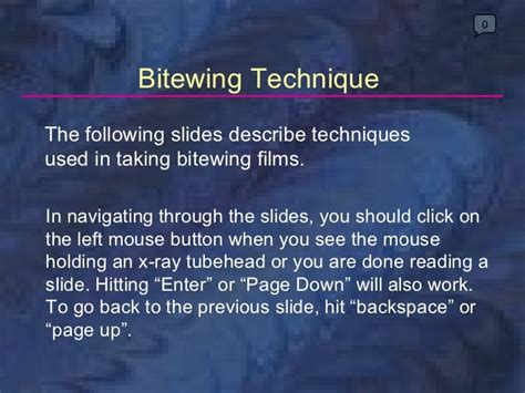 radiology-bitewing-technique