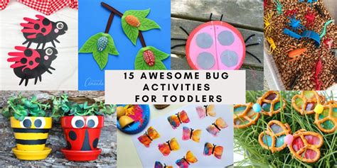 15 Awesome Bug Activities for Toddlers and Preschoolers - Mama of Minis