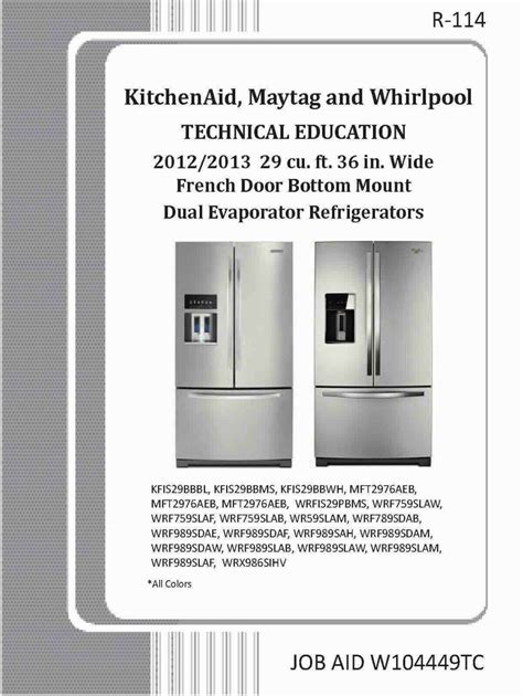 Kitchenaid Dishwasher Service Manual Pdf | Wow Blog