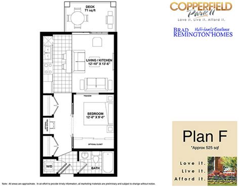 Copperfield Park - Plan F Floor Plan, Calgary AB | Livabl