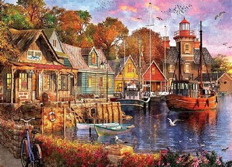 River port - online puzzle