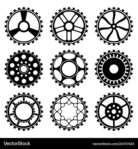 Steampunk gears Royalty Free Vector Image - VectorStock