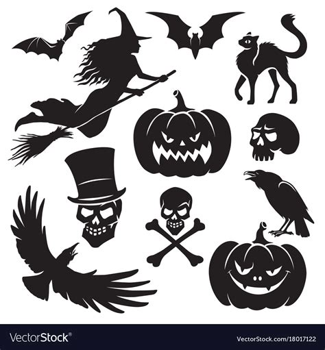 Halloween Silhouette Vector