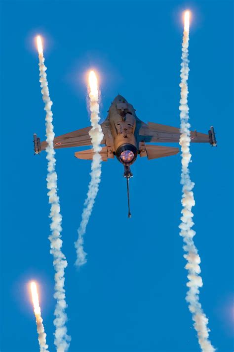 Flares, aerobatics, aerospace, airplane, airship, drone, f-16, force ...