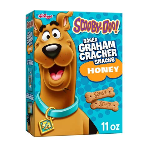 Kellogg's Scooby-Doo! Graham Cracker Sticks, Lunch Box Snacks, Honey, 11oz Box - Walmart.com ...