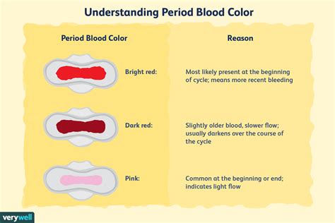 Period Blood Color: What It Says About Your Health