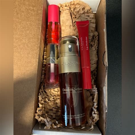 Clarins | Skincare | Clarins Usa Skin Lip Gift Set Face Serum Lip Stain ...