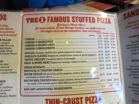 Giordano’s - Pizza - Morton Grove, IL - Reviews - Photos - Menu - Yelp