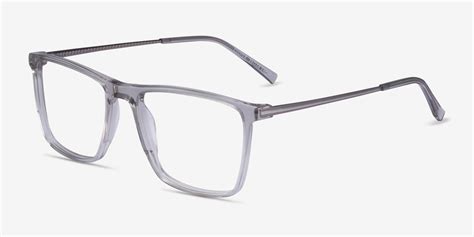 Cooper Square Clear Gray Glasses for Men | Eyebuydirect