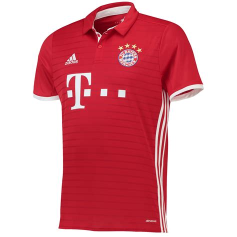 adidas Mens Gents Football Soccer Bayern Munich Home Shirt Jersey 2016-17 | eBay