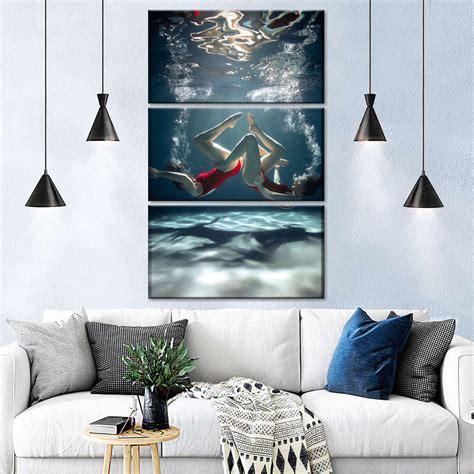 Synchronized Swimming Duo Wall Art | Photography