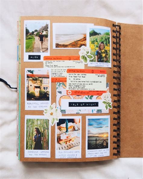 scrapbook aesthetic | Travel journal scrapbook, Scrapbook book, Photo album scrapbooking