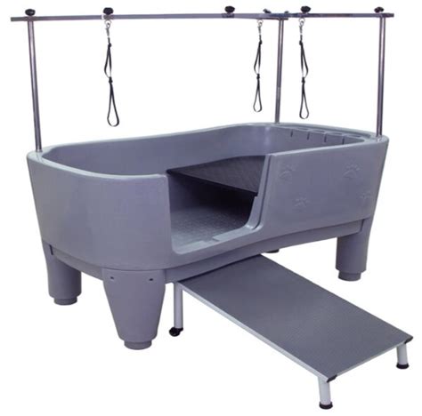 Plastic Pet Bath with Ramp - Self Serve Dog Wash