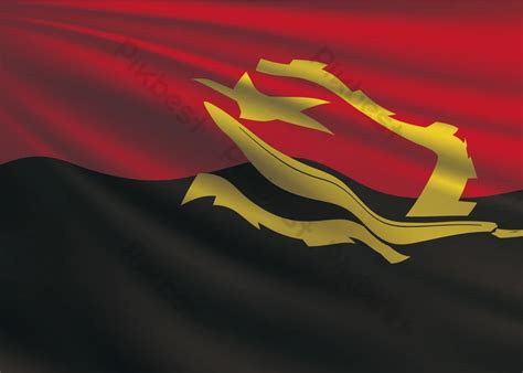 Flag Background Angola | EPS Free Download - Pikbest