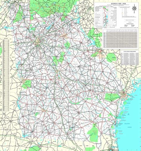 Mapa de Georgia - Tamaño completo | Gifex