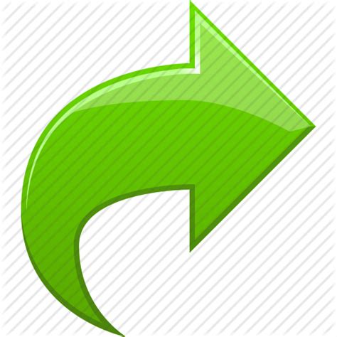 Green Curved Arrow Png Round Arrow Logo Png Transparent Cartoon ...