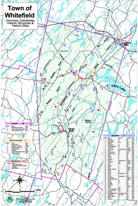 Maps of Whitefield by Paul Hoffman at The Sheepscot Valley Conservation Association