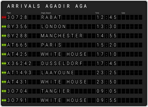 Agadir Al Massira Airport [AGA] Arrivals & Flight Schedules