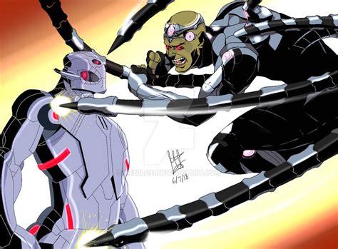 Ultron (Prime) vs Brainiac by Henil031 on DeviantArt