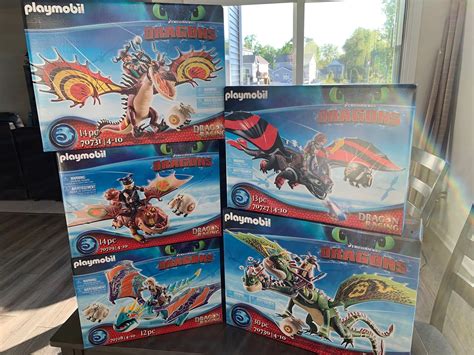 Let's Take A Look At Playmobil's New Dragons Playsets