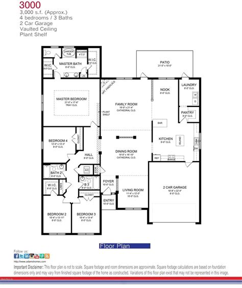 Adams Homes Floor Plans Florida - floorplans.click