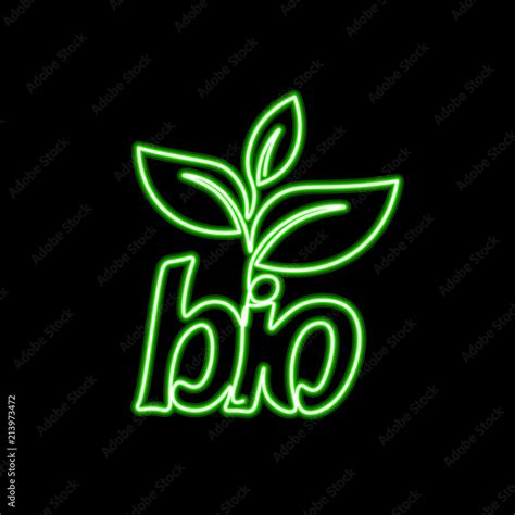 Neon sign single continuous line art growing sprout. Plant leaves seed ...