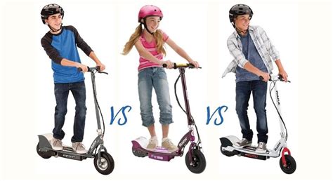 Razor E100 vs. E200 vs. E300 Electric Scooters: Which Is the Best ...