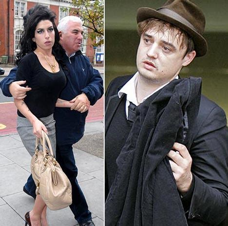 Pete Doherty lends support to distraught Amy Winehouse as husband is taken to the cells | Daily ...