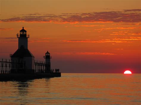 Sunset at St. Joseph Lighthouse