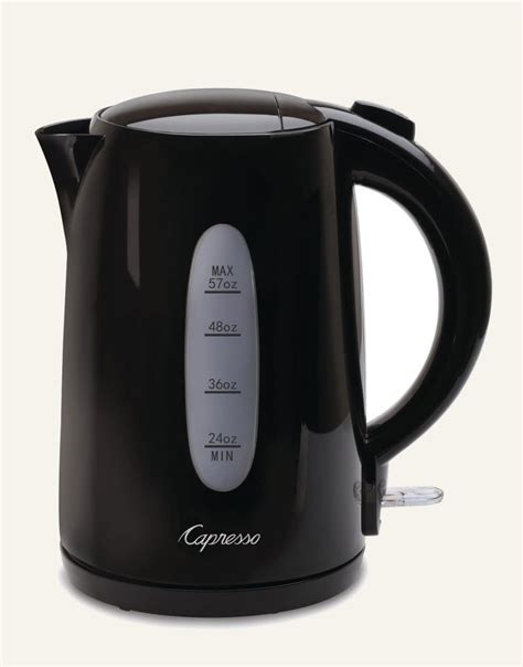 Capresso 57oz Black Electric Kettle - Whisk