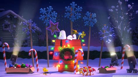 Snoopy Christmas Wallpapers - Top Free Snoopy Christmas Backgrounds - WallpaperAccess