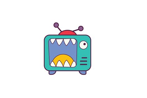 Television Monster Icon Graphic by kodokimutstudio · Creative Fabrica