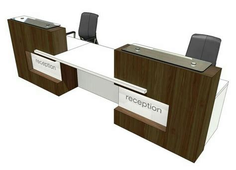 Pin by Imran Malik on Office | Reception desk, Desk, Reception desk design