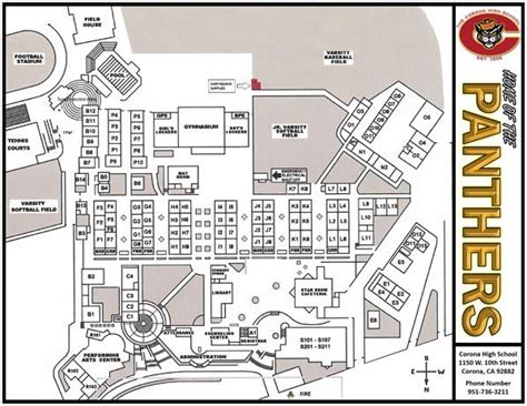 Centennial High School Campus Map | map of interstate