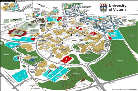 University of Victoria - Maps and buildings - 3D Campus map ...