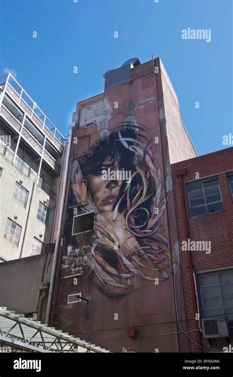 Melbourne street art Stock Photo - Alamy