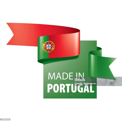 Bendera Portugal Ilustrasi Vektor Pada Latar Belakang Putih Ilustrasi Stok - Unduh Gambar ...