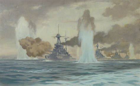 The Fifth Battle Squadron at the Battle of Jutland, 31 May 1916 | Art UK