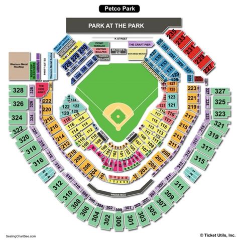 Petco Park Seating Chart | Seating Charts & Tickets