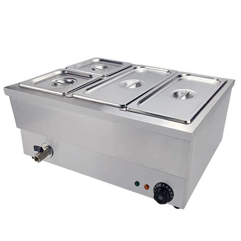 Buy Electric Bain Marie Food Warmer Stainless Steel Buffet Food Warmer ...