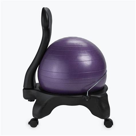 Classic Balance Yoga Ergonomic Ball Chair for Office or Home | Sit ...