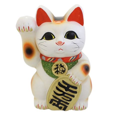 From Japan Beckoning Waving Lucky Cat for Good Luck Maneki - Etsy UK