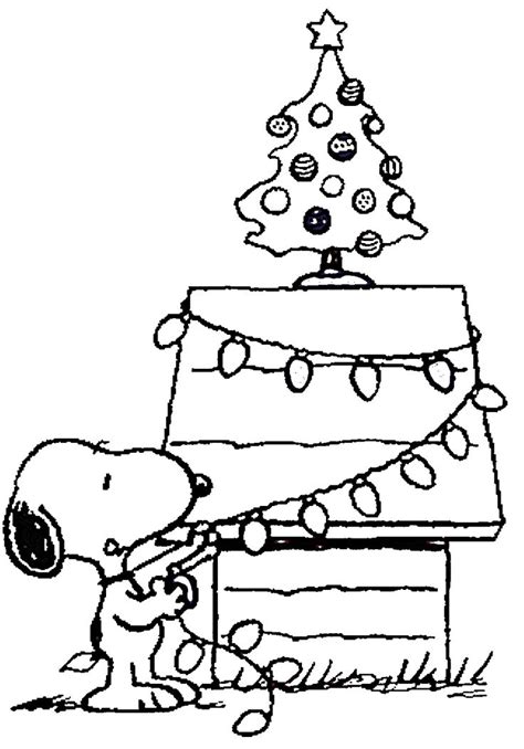 Free Printable Charlie Brown Christmas Coloring Pages For Kids - Best ...